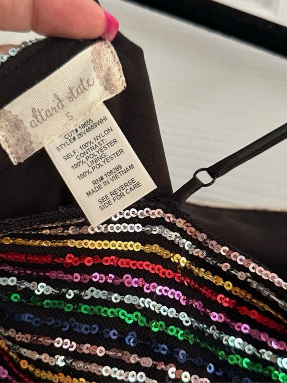 Altar’d State Sequins Mini Dress - Picture 4 of 4
